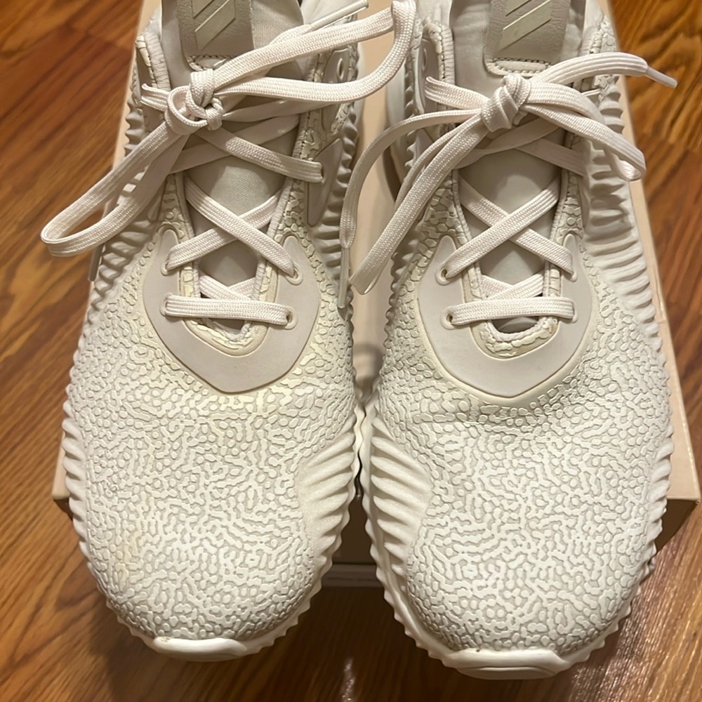 Cream Adidas Shoes
Offers accepted